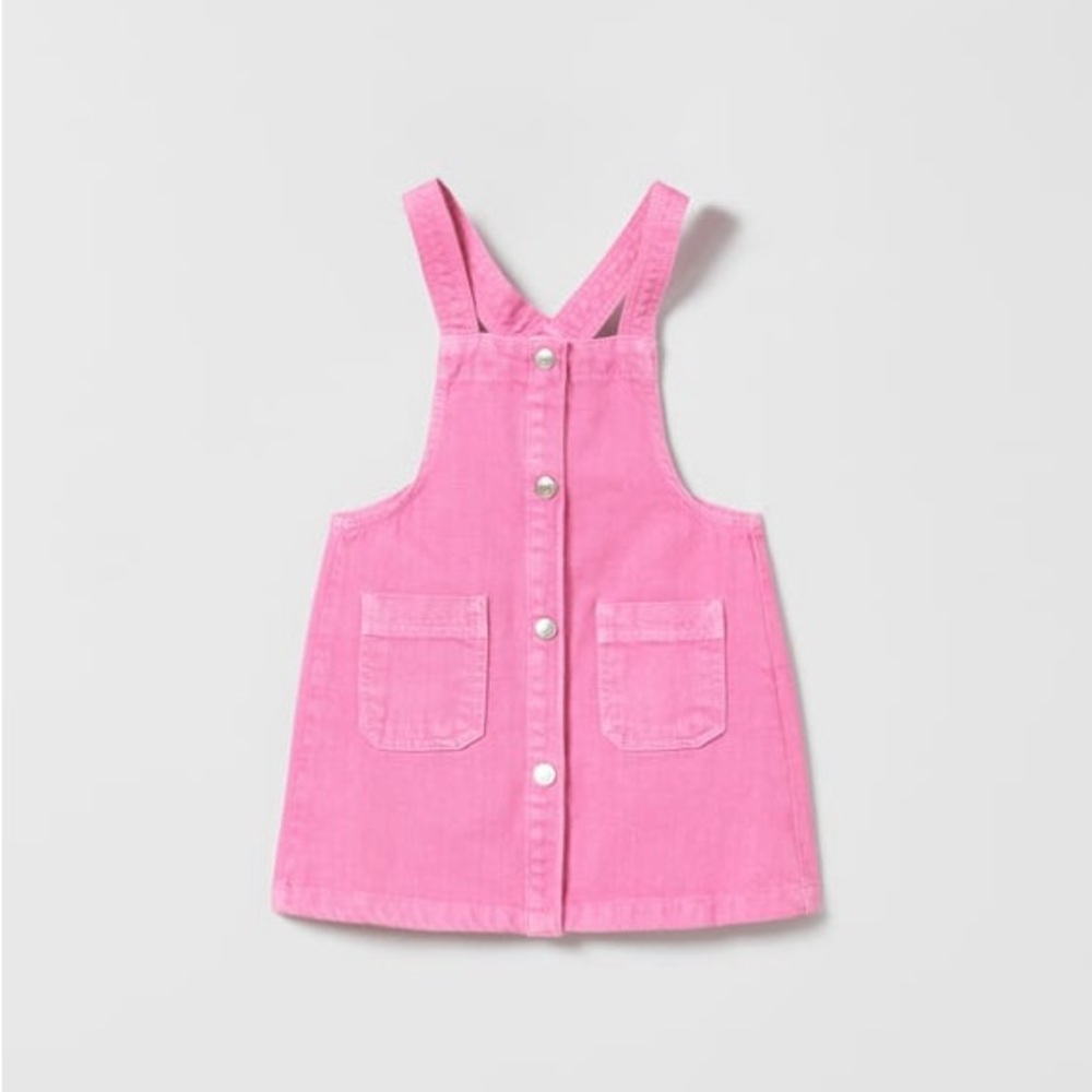 Zara baby’s, pink overall dress
